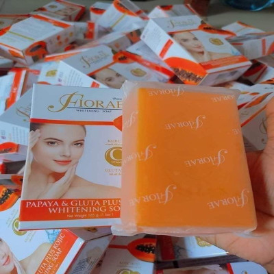 Fiorae Papaya & Gluta Plus Kojic Whitening Soap