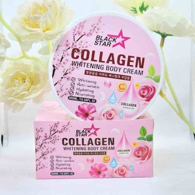 Black Star Collagen Whitening Body Cream